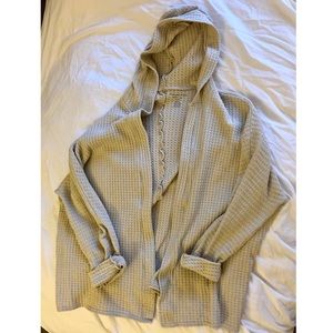 American Eagle Waffle Cardigan